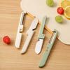 Multi-Functional Split‑Design Multi‑Purpose Fruit Knife, Portable Stainless Steel Peeler & Cutter With 135 Degree  Rotatable Peeling
