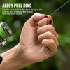 Legierter Schnurschneider mit Anti-Rutsch-Griff für Angelrolle, Wurfknoten, tragbar für Angler 1/2 Stück