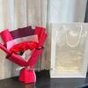 Valentine's Day Handheld Gift Box: Baby's Breath, Dried Flowers & Rose Soap for Girlfriend or Bestie