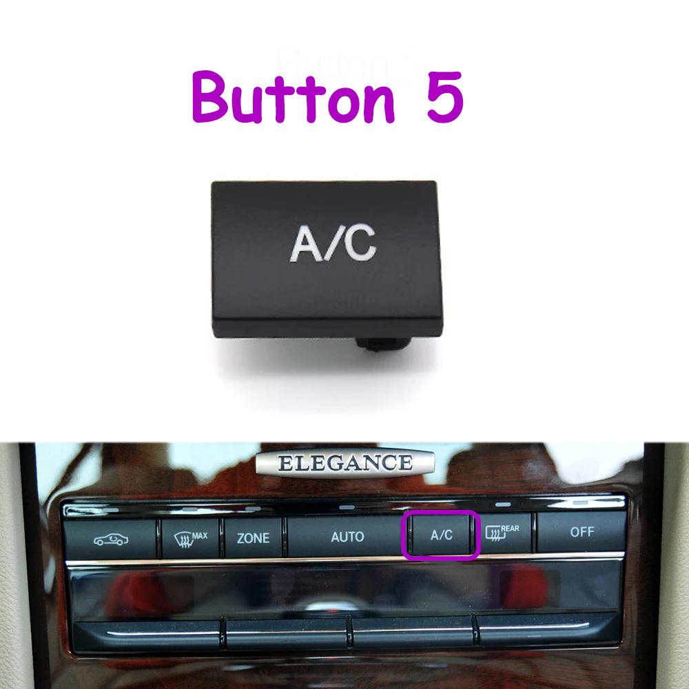 Central Console Air Conditioner AC Heater Climate Control Button Cover For Mercedes Benz E Class W212 W207 E200 E250 E300 E350