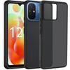 Protective Case - Xiaomi - Redmi 12c - Shockproof - Ultra-thin - Black Silicone