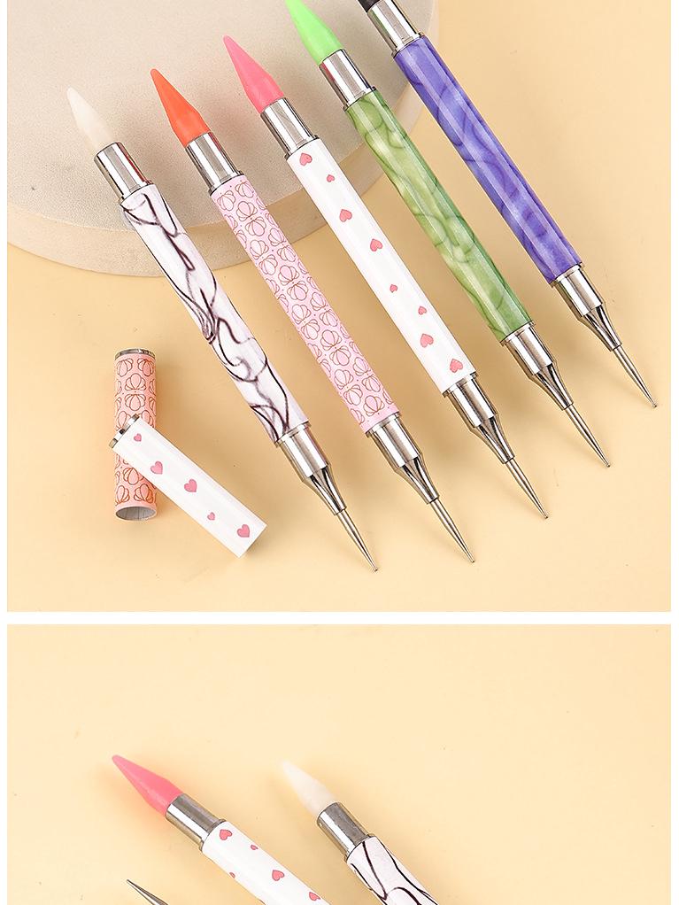 Dual-Ended Rhinestone Wax Pencil for Nail Art