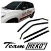 Heko Deflecteurs D'air Déflecteurs De Vent Pour Fiat 500L Depuis 2012
