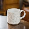 High Value Relief Flower Cup Ceramic Mug Home Office Water Cup Breakfast Cup Dessert Cup