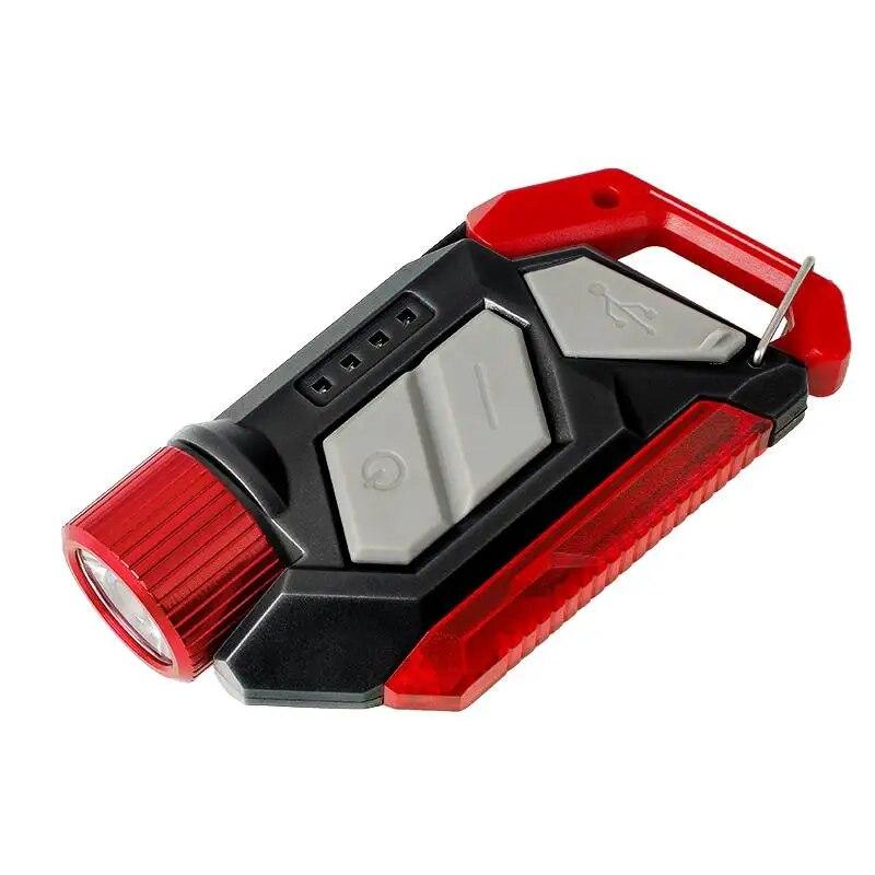 Super Bright MINI LED Flashlight Rechargeable Keychain Worklight Headlight + Side Lights Outdoor Waterproof, Ultra Lightweight