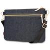 Need Network Proud Denim Sacoche Shoulder Bag for Indigo Blue - Japan's Men, Lightweight, Crossbody,