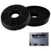 Set of 2 Extractor Hood Filter Kitchen Absorber Filter Extractor Hood Filter Suitable for Kitchen Ventilation Systems