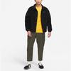 Nike Layered Logo Corduroy Jacket Men Outerwear Black DO2323-010