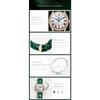 OLEVS Brand Watch Barrel-shaped Diamond-encrusted Shi Ying Ladies Watch Ladies Watch