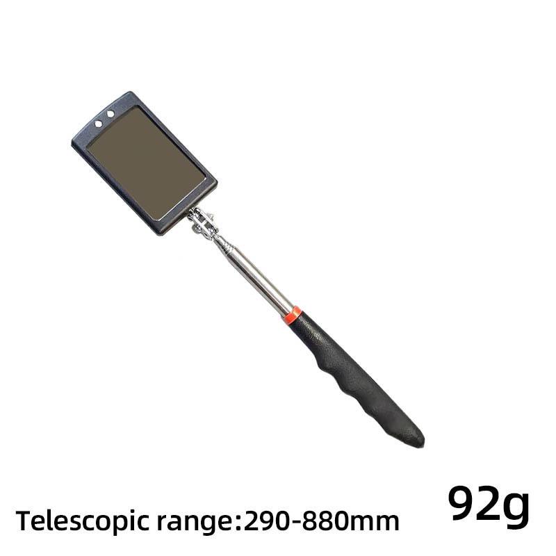 WD Retractable Magnetic Pick-Up Tool with Light and Inspection Mirror