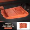 For Geely Galaxy M7 2025 Central Control Storage Box, Double Layer Waterproof Anti-Slip Car Organizer with Privacy Cover