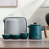 Shangqi Black Pottery Portable Tea Set