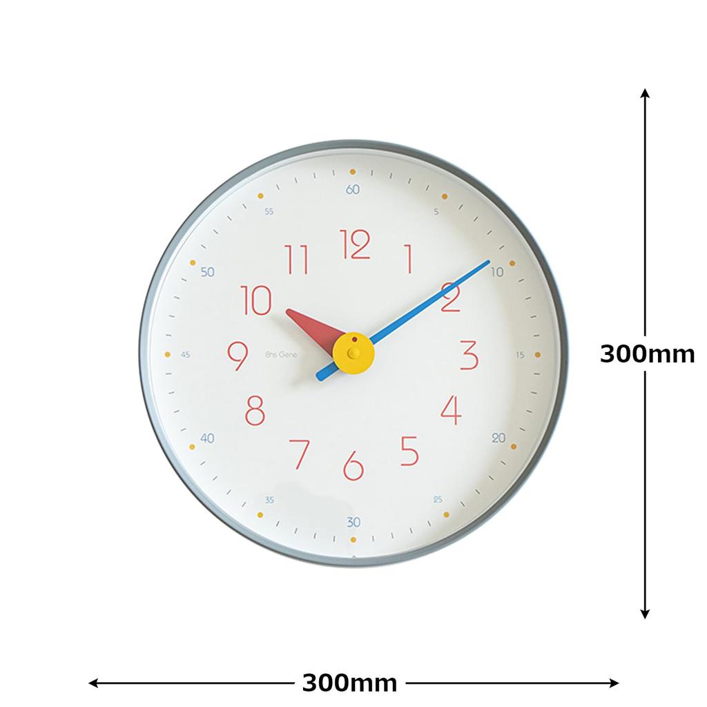 El Commune Wall Clock Bauhaus GENE WALL CLOCK Pro L WCL-026