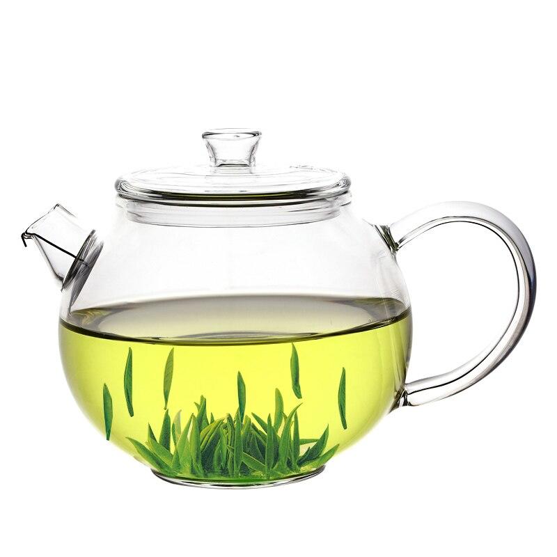 Transparent Glass Teapot 200ml Heat Resistant Kung Fu Tea Set Mini Small Teapot with Puerh Filter