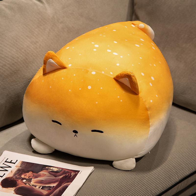 Creatief Brood Kat Pluche Plaid Kussen Schattige Knuffeldieren Voedsel Toast Kittey Pluche Poppen Kawaii Zacht Kinderen Baby Speelgoed Voor Meisjes 30cm