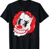 Street Art Graffiti Psycho Clown Tshirt - Horror Death Grin