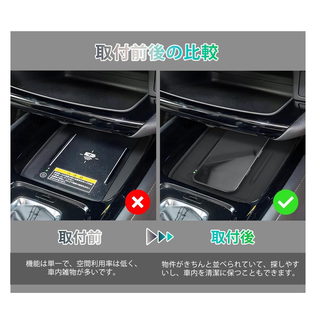 GAFAT Honda Vezel 2nd Generation RV Center Console Honda Vezel Wireless Charging Console Accessory