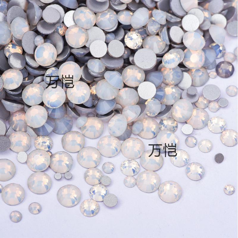 Ss3-Ss16 Mixed Size Flat Bottom Drill, Mobile Phone Case Diy Sticker Diamond Crystal Glass, Creative Nail Art Jewelry Accessories
