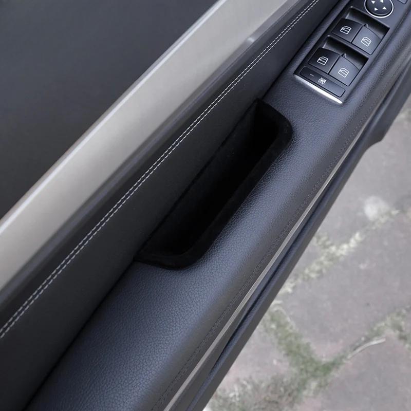 Car styling Door handle storage box organizer stowing tidying accessories container For Mercedes Benz E Class Coupe W207 C207