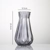 European Origami Glass Vase - Elegant Hydroponic Flower & Dried Decor for Living Room
