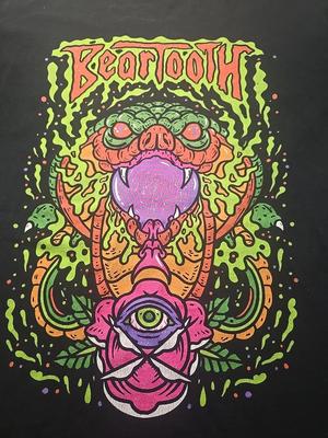 Vintage Beartooth Red Bull Records T-Shirt Unisex NT196 KOSTENLOSER VERSAND
