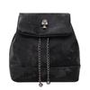 Schoolbag Autumn New Pump with Bucket High Value Casual Backpack Personalized Skull Chain Backpack Trend Small Bag
