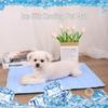 Pet Cooling Ice Silk Mat: Thickened, Heatstroke Prevention for Dogs & Cats