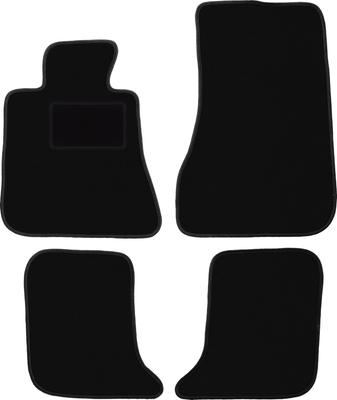 Black Velour Floor Mats For: Renault Talisman Sedan, Grand Tourer, Station Wagon (2015-)