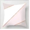 Home Decor Rose & Mandala Geometric Pink Cushion Covers Pattern Cushion Cover Suitable For Sofa Bedroom Car Pillow Cover