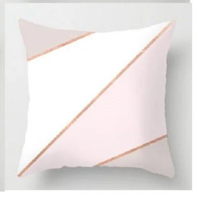 Home Decor Rose & Mandala Geometric Pink Cushion Covers Pattern Cushion Cover Suitable For Sofa Bedroom Car Pillow Cover