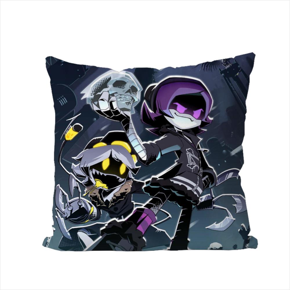 

Anime MMurder Drones Pillow Case For Car Sofa Decorative Home Doublesided Print Plush Square Throw Pillow Cushion Cover 30x30cm