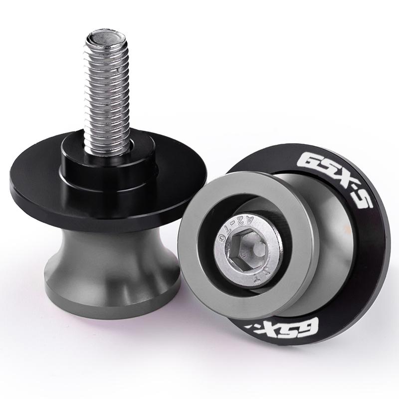 For Suzuki GSXS750 GSXS1000 F-ABS Gsxs 750 1000 GSX-S 125 150 Motorcycle  Swingarm Spools Slider Stand Screws Accessories 8MM