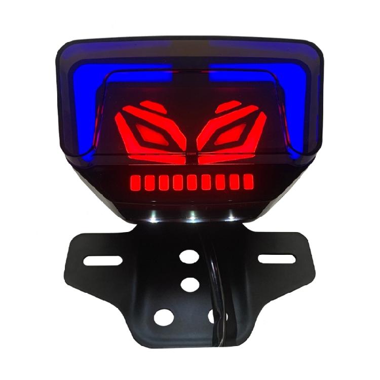 Shock Resistant LED Tail Light For CG125 Motorcycle Enhanced Night Visibility Low Voltage Consumption Simple Setup