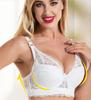 Cross-Border Plus Size Lace Push-Up Underwire Shaping Bra for Women