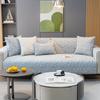 Ins Wind Leather Sofa Special Sofa Cushion Solid Color Sofa Seat Cushion Four Seasons Universal Sofa Cover New  Non-Slip