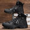 Botas Masculinas Outdoor Botas Desert Botas de Caminhada Sapatos de Tornozelo Para Homens Sapatos de Segurança para Trabalho