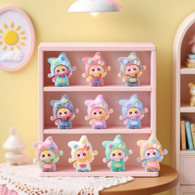 10 pz/Set Carino Giocattolo a Tre Figure di Bambino Mini Statuetta Decorazione da Scrivania Modello Ornamenti Giocattoli Bambini Ragazzi Regali di Natale