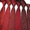 Business Dress Suit Tie Men'S Polyester Red Wedding Tie