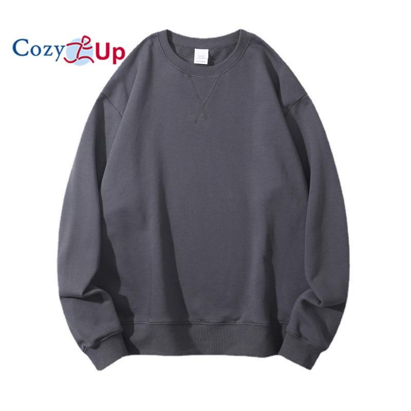 Cozy Up Fleece, Cotton-Blend Pullover, Crewneck Sweatshirt for Men