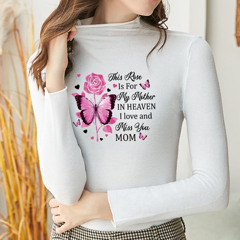 Aufnäher Aufbügeln Kleidung Rosa Schmetterling Aufkleber T-Shirt Patches Kleidung Applikationen Aufkleber DIY Thermotransfer