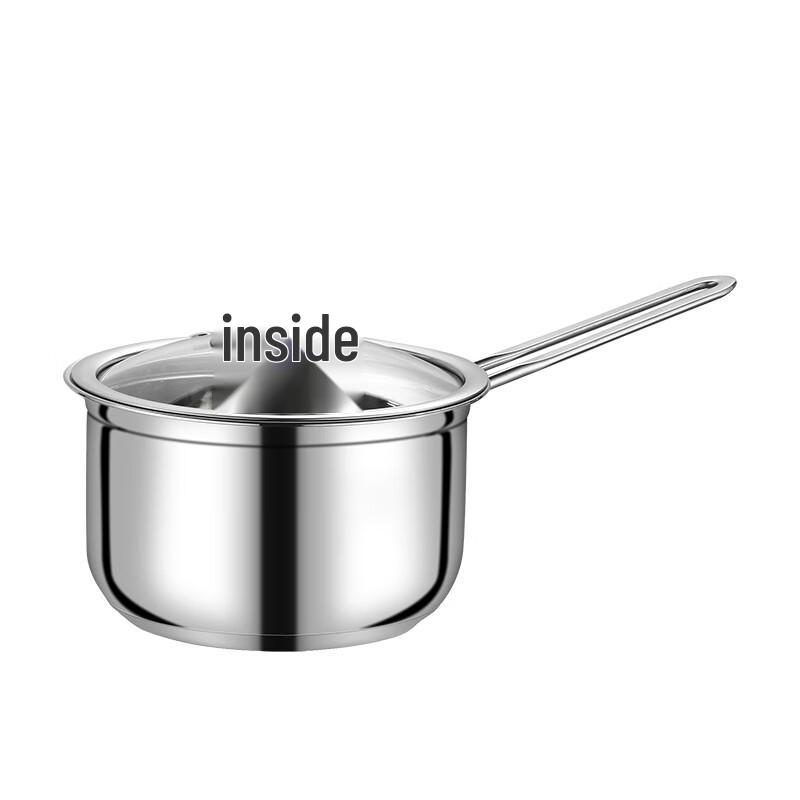 Shangheng 18cm 304 Stainless Steel Milk Pot