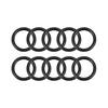 Nitrile Rubber O-Ring Sealing Gasket 11.5mm OD 8.5mm ID 1.5mm Width Metric Nitrile Rubber Pack of 10