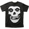 Misfits Koszulka Męska z Czaszką i Logo Licencjonowana Rock N Roll Retro Koszulka Zespołu Nowa Czarna
