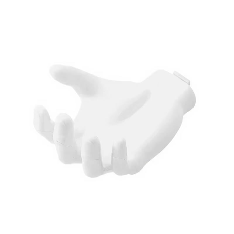 Creative Palm Up Hook Soap Holder Finger Hand Shape Design Wall Hanger Hooks Bathroom Storage Display Rack Decor Home Organizer