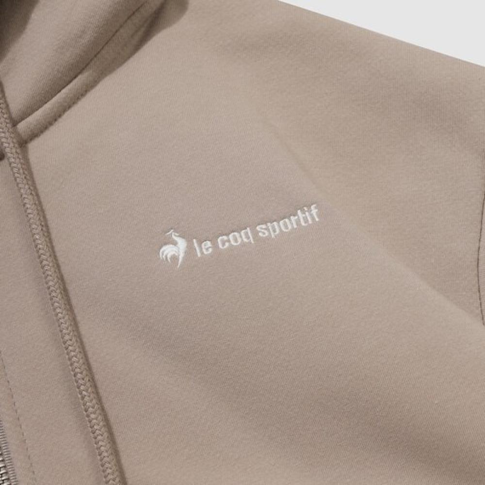 Le Coq Sportif Uni Sherpa Loose Fit Hoodie Zip Up Dbg Qq423lfto1
