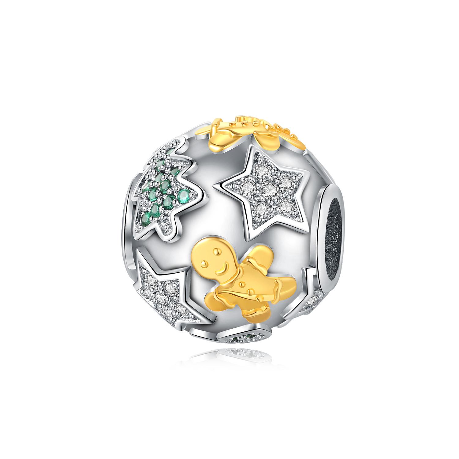 

Copper Christmas Beads Fit Bracelets Decoration Diy Birthday Party Fine Gifts Jewelry Bracelets Accessories