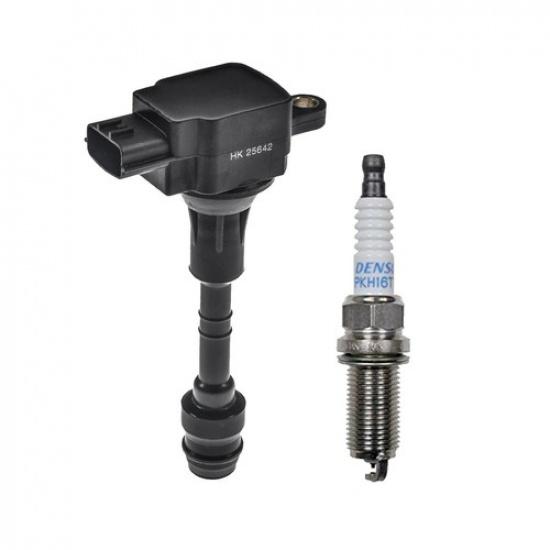 Set of 1  4505 Platinum TT Spark Plug + 1  Ignition Coil For Infiniti