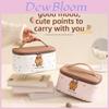 Cube Travel Makeup Bag With Dustproof Polyester For Kids And Students