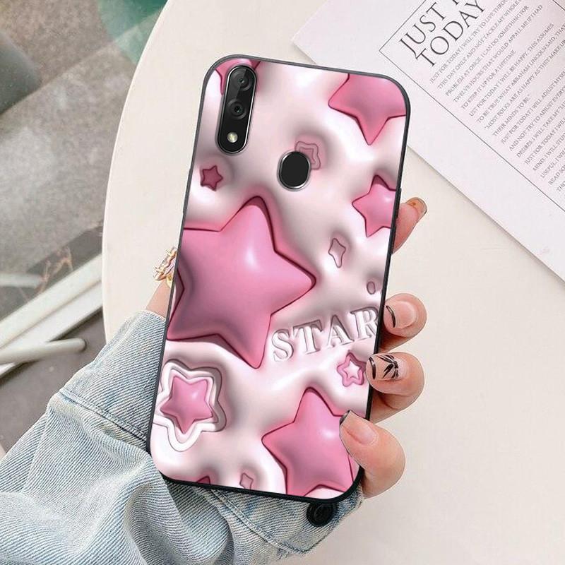 For ZTE Blade V10 Case astronaut Cute Cartoon Print TPU Soft Silicone Cover For ZTE Blade V 10 V10 Vita 2019 Phone Cases Funda