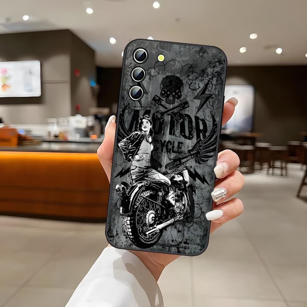 

R-Royals E-Enfields Phone Case For S25 Samsung S26 S24 Ultra S22 S23 S20 Fe S21 Plus A54 A34 A16 A53 Back Cover Samsung s24fe